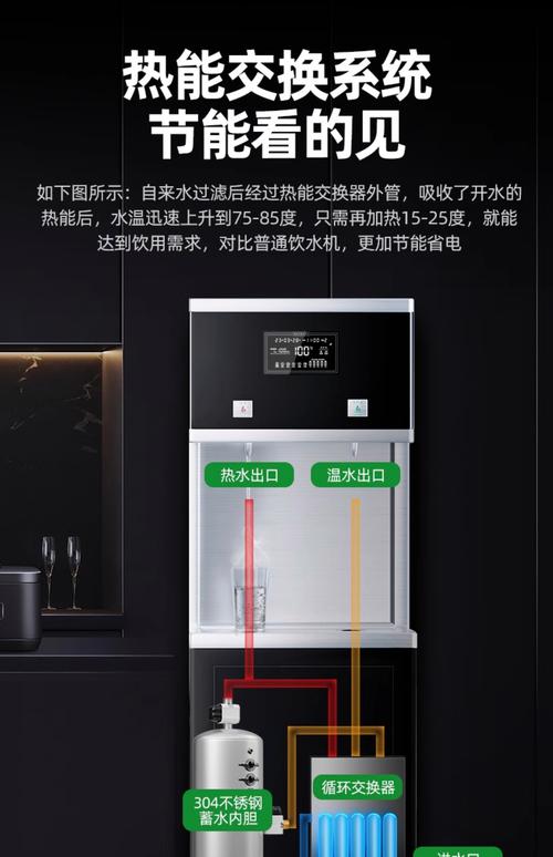 大型商用饮水机 高效节能的净水与步进式开水解决方案