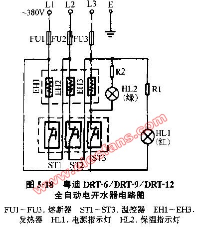 AG-30不锈钢全自动电热开水器接线原理与安装指南